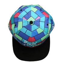 Load image into Gallery viewer, Pink Floyd The Wall Blue Snapback Hat