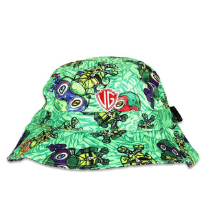 Vincent Gordon Turtles Reversible Bucket Hat