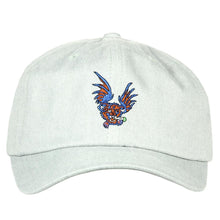 Load image into Gallery viewer, Vincent Gordon Bear Bat Gray Dad Hat
