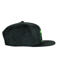 Load image into Gallery viewer, Broken Lizard Black Snapback
