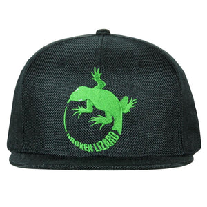 Broken Lizard Black Snapback
