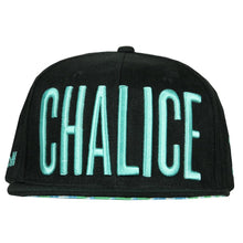 Load image into Gallery viewer, Chalice 2018 Large Font Black Snapback Hat

