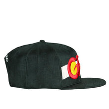 Load image into Gallery viewer, GRColorado Flag Black Snapback Hat
