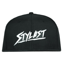 Load image into Gallery viewer, Stylust Ripstop Black Snapback Hat
