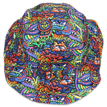 Load image into Gallery viewer, Chris Dyer Rainbow Serpent Reversible Bucket Hat
