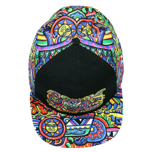 Chris Dyer Rainbow Serpent Red Snapback Hat