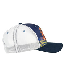 Load image into Gallery viewer, David Bowie Script Mesh Snapback Hat
