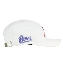 Load image into Gallery viewer, David Bowie Bolt White Dad Hat
