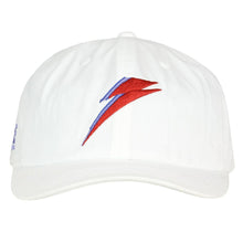 Load image into Gallery viewer, David Bowie Bolt White Dad Hat
