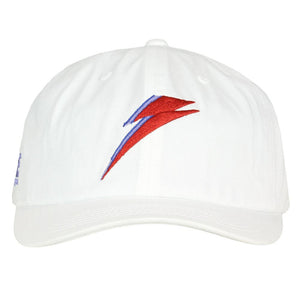 David Bowie Bolt White Dad Hat