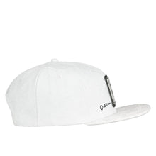 Load image into Gallery viewer, David Bowie Stars White Snapback Hat
