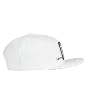 David Bowie Stars White Snapback Hat