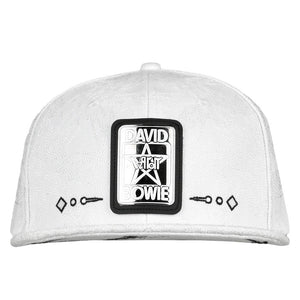 David Bowie Stars White Snapback Hat