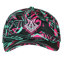 Load image into Gallery viewer, Secret Society V2 Green Pink Dad Hat
