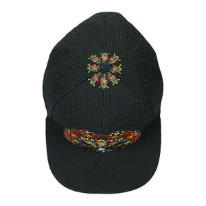 Adam Reetz Black Orange Strapback Hat
