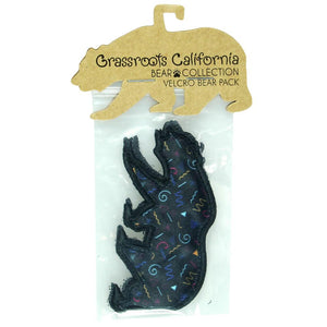 Cali Vice Roots Pattern Removable Bear Patch