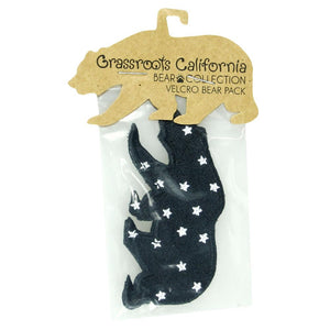 Space Program Stars Removable Bear Patch