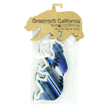 Load image into Gallery viewer, Expedition Blue Removable Bear Patch
