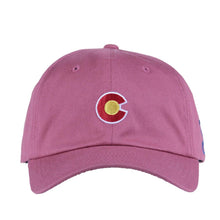 Load image into Gallery viewer, Clay CO Flag Curved Brim Dad Hat
