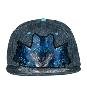 Phil Lewis Ice Fox Snapback Hat