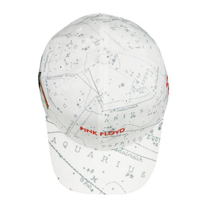 Pink Floyd Dark Side of the Moon White Dad Hat