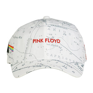 Pink Floyd Dark Side of the Moon White Dad Hat