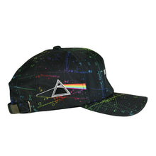Load image into Gallery viewer, Pink Floyd Dark Side of the Moon Black Dad Hat
