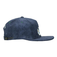Load image into Gallery viewer, Good Livin Smoke God Blue Corduroy Zipperback Hat
