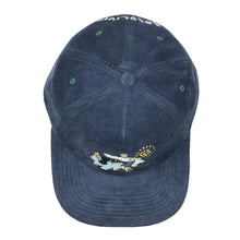 Load image into Gallery viewer, Good Livin Smoke God Blue Corduroy Zipperback Hat
