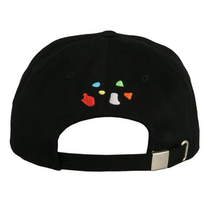 Jerry Garcia Space Container Bird Black Dad Hat