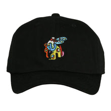 Load image into Gallery viewer, Jerry Garcia Space Container Bird Black Dad Hat
